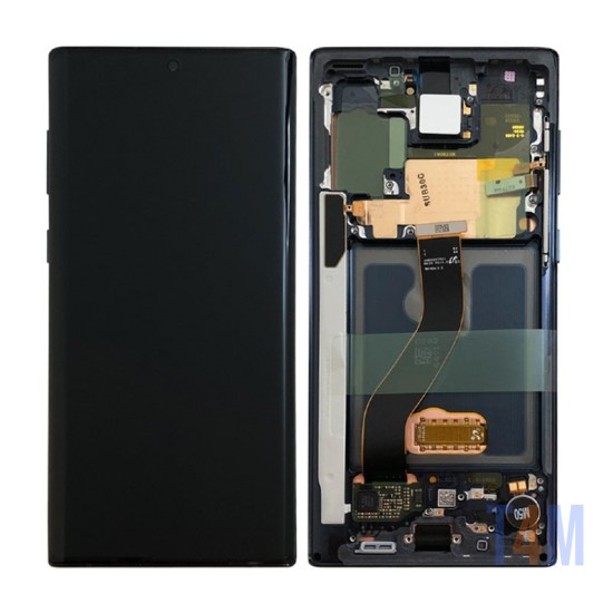 TOUCH+DISPLAY+FRAME SAMSUNG GALAXY NOTE 10/N970F NEGRO (SERVICE PACK GH82-20817A/20818A)